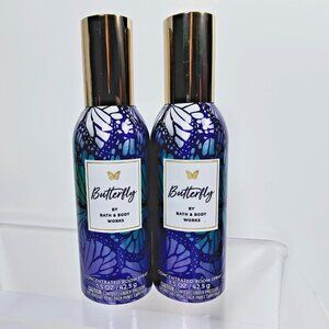 2 BUTTERFLY Bath & Body Works Concentrated Room Spray 1.5oz NEW